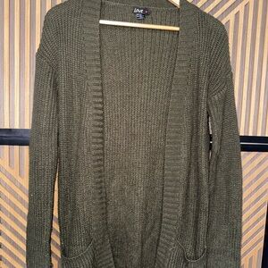 Love Forest Green Women's Cardigan
